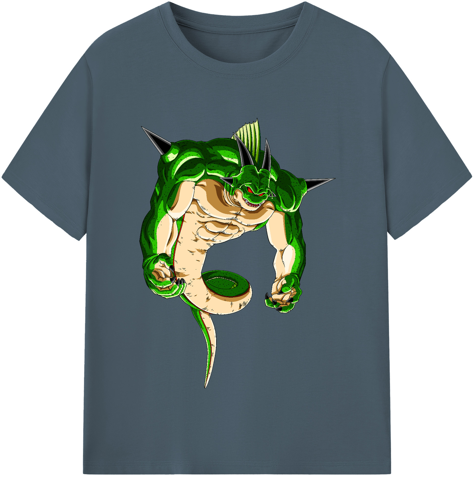 （画像用） ドラゴンボール 神龍 シェンロン DRAGON BALL Shenron 綿100％半袖Tシャツ（フロントプリント）